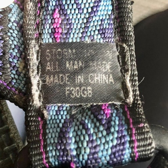 Teva Pretty Rugged Hiking/Trail Walking Sandals - Blue/Pink - 10 - Picture 8 of 8